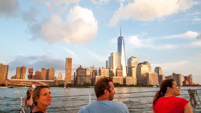 new york croisière en goélette au crépuscule