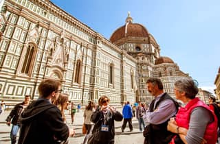 Florenz: Rundgang zu den Highlights der Stadt & Weinfenster-Option