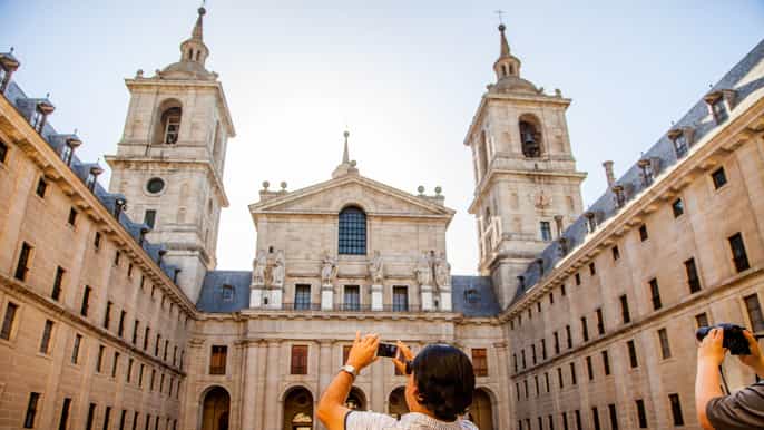 depuis madrid demijournée escurial et valle de los caídos