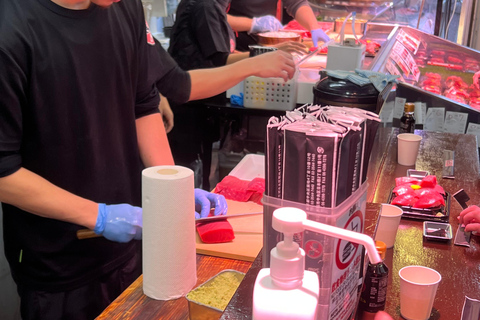 Visite à pied du marché aux poissons de Tsukiji