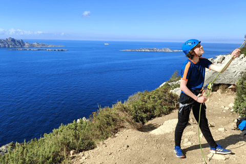 Marsella : Clase de escalada en el Parque Nacional de las Calanques