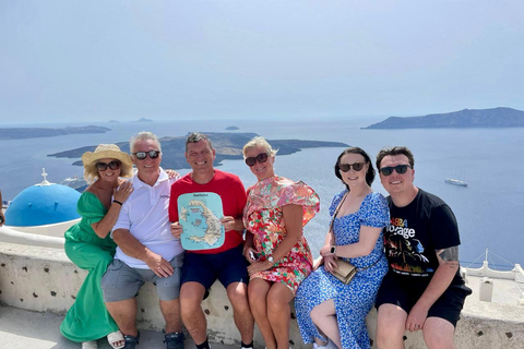 Santorini Highlights Tour with Authentic Greek Lunch
