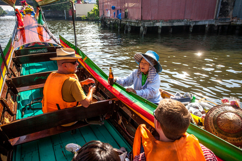 Experiência no Templo e no Rio dos Reis de Bangkok com um morador localExcursão em grupo compartilhada