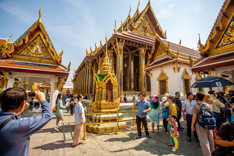 Bangkoks tempel och kungarnas flod-upplevelse med en lokal guideDelad grupptur