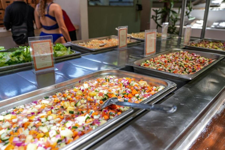 Cancun : Isla Mujeres All-Inclusive Catamaran avec prise en chargeCancun : Catamaran Isla Mujeres All-Inclusive avec prise en charge