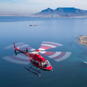 Le Cap : visite en hélicoptère (prise en charge à l'hôtel)