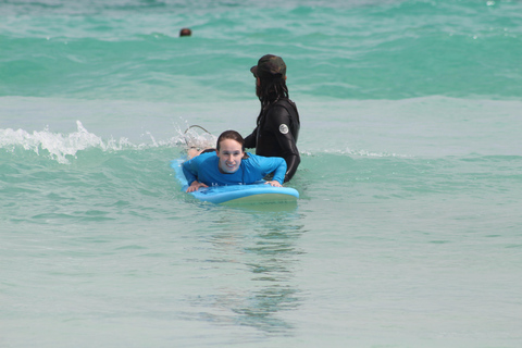 2 timmars grupplektion i surfing i Miami Beach