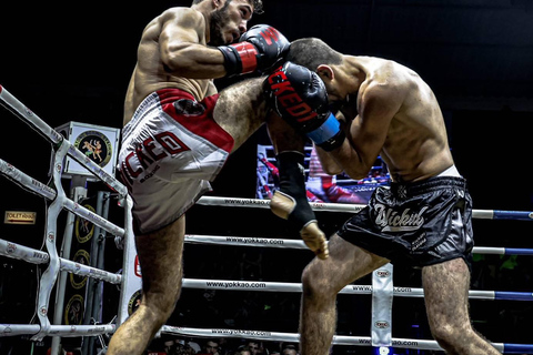 Phuket: Patong Boxing Stadium Muay Thai Official Ticket VIP Ringside Seat with Complimentary T-shirt
