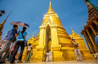 Bangkok: Großer Palast, Wat Pho & Kanal-Bootstour