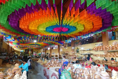 Breakfast in Tlacolula; Ancestral and industrial mezcal distillery