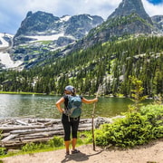 Outside Rocy Rocky Mountain National Park: