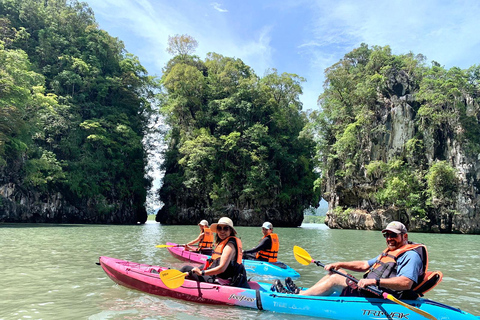 Krabi: Kayak en Ao Thalane con paseo en quad