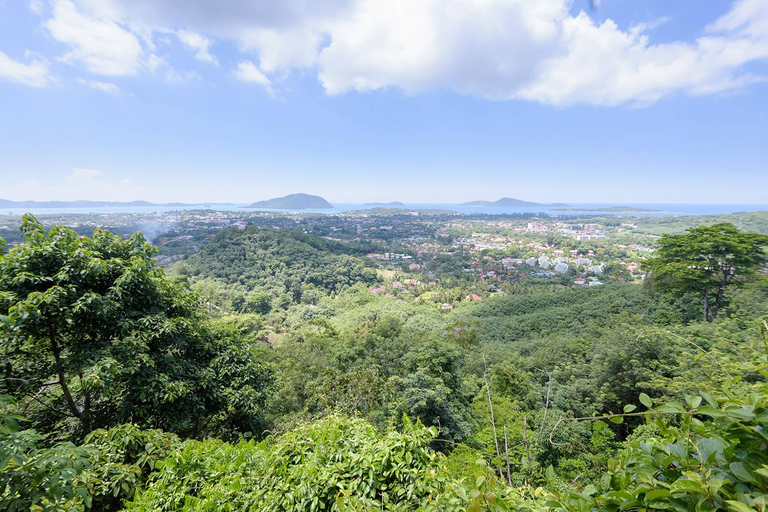 Phuket: Zipline Vliegen Hoger dan Havik met ATV OptieAlleen Zipline 18 Platform