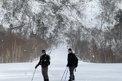 Shikotsu-Toya National Park: Guided Snowshoe Hike and Onsen Shikotsu-Toya National Park: Guided Snowshoe Hike and Onsen.
