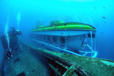 Tenerife: duik onderzeeër van 50 minuten