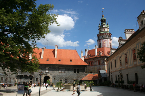 From Prague: Full-Day Trip to Český Krumlov English City Tour without Pick-Up