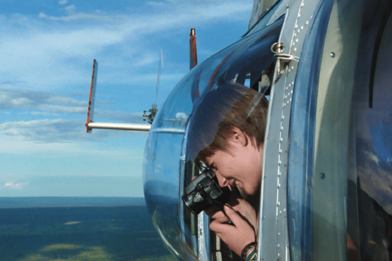 Aventura de lujo de un día en las cataratas Victoria con vuelo en helicóptero