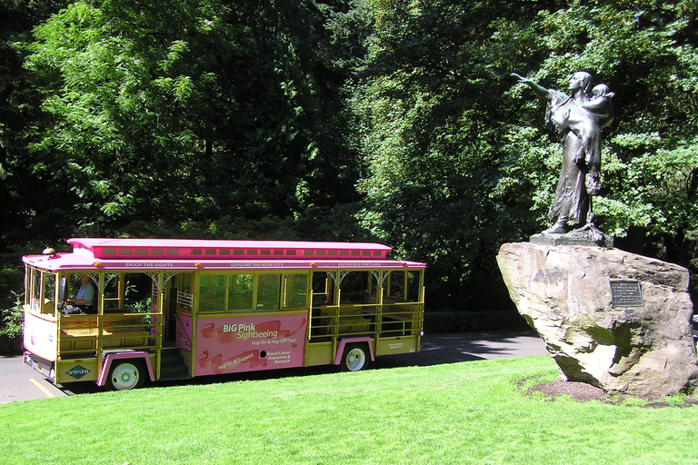 Hop-On Hop-Off Gray Line Pink Trolley Tour - bilet na 1 dzieńPortland, Oregon: 2-dniowy bilet na wycieczkę Hop-On Hop-Off