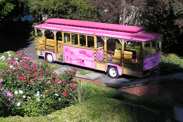 Portland, Oregon: Pink Trolley Hop-On Hop-Off Tour