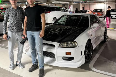 【R34】Tokyo：Private Daikoku tour in Modified R34 Midnight Umihotaru Tour