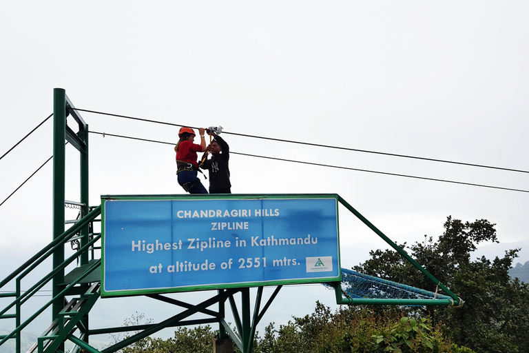 Kathmandu: Chandragiri Cable Car and Monkey Temple TourKathmandu: Chandragiri Cable Car with Monkey Temple Tour