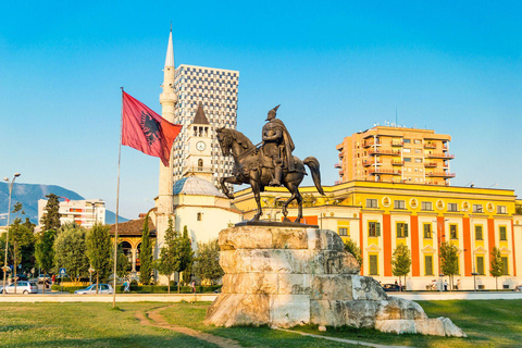 Tirana Bike Tour History Culture and Ride through Grand Park