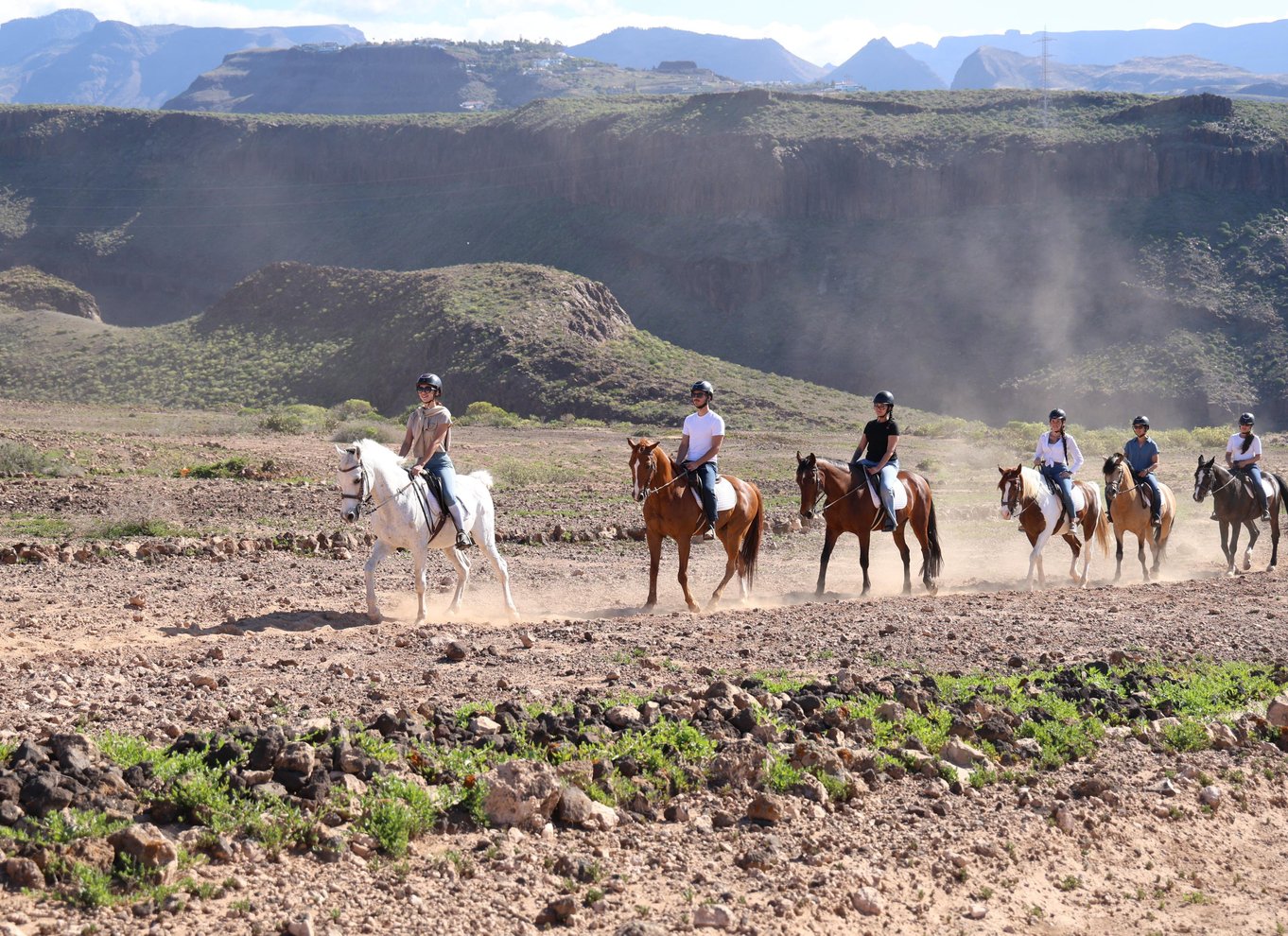 Gran Canaria: Ridning på vulkanske stier og muligheder for transport