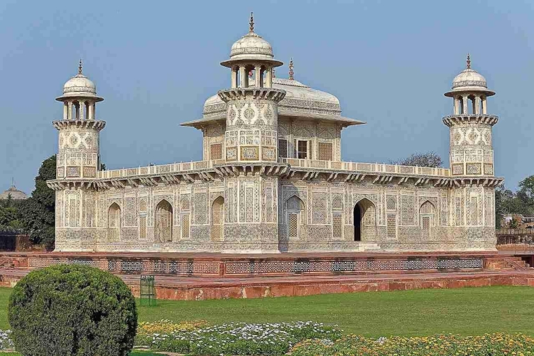 Desde Delhi: Excursión de un día al Taj Mahal, el Fuerte de Agra y el Bebé Taj