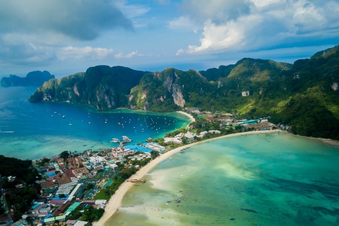 Depuis Phuket ou Khao Lak : visite matinale des îles Phi PhiDepuis Phuket : visite matinale des îles Phi Phi