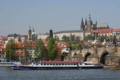 Prague: Panoramic Vltava River Cruise