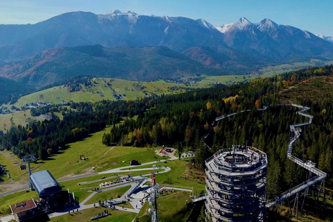 Von Krakau aus: Slowakische Baumkronenwanderung und Zakopane TourTour mit Abholung am Treffpunkt