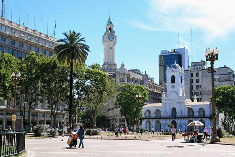 5hs Kleingruppentour durch die Stadtführung mit Street Food in Buenos Aires3 Stunden klassische Stadtführung