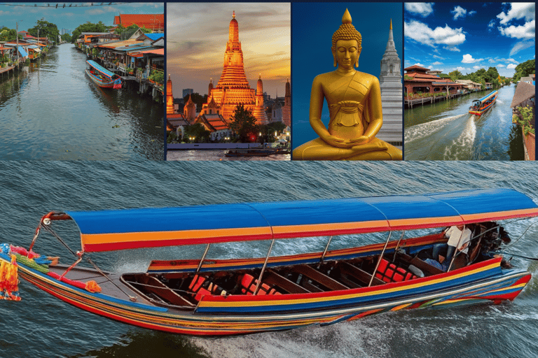 Bangkok Private Long-Tail Boat Canal Tour (1.5h)-Local Life