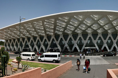 Marrakech: Private Airport Transfer Airport Transfer from Marrakech Airport to Zone 3