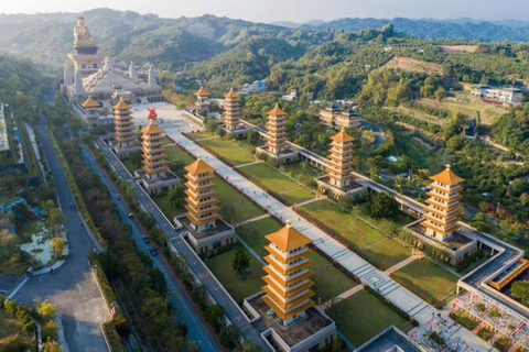 Kaohsiung: Fo Guang Shan, Moon World, and Art Center Tour