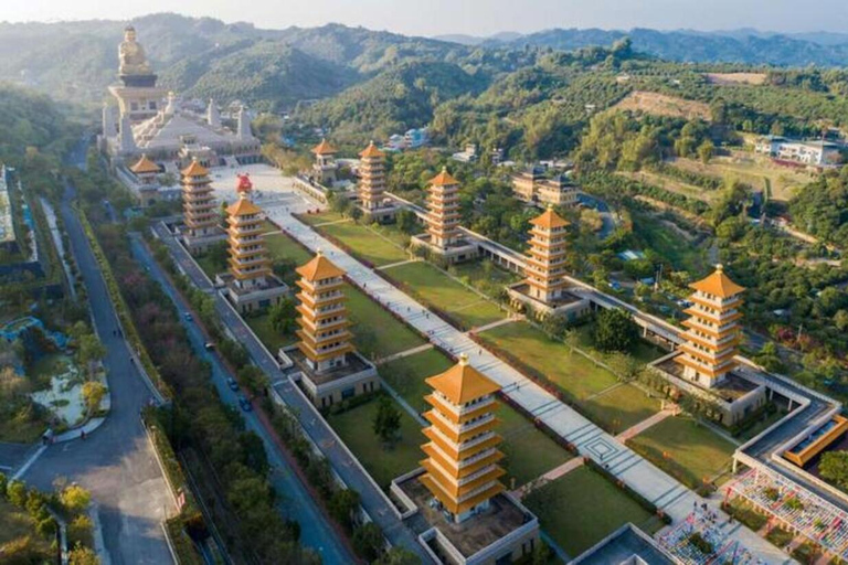 Kaohsiung: Fo Guang Shan, Moon World, and Art Center Tour