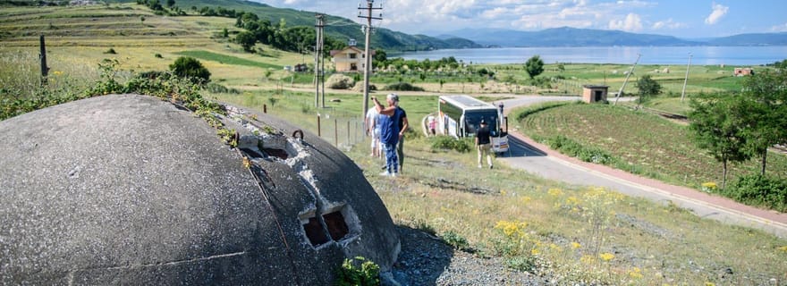 Autour du lac, l'Albanie depuis Ohrid.