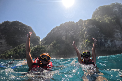 Nusa Penida: Ganztägiges Schnorcheln mit Manta-Rochen am Manta PointSchnorcheln und Westland Tour (Treffpunkt - Penida Port)