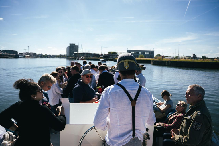 Antwerp: Private Harbor Cruise with Aperitif near the MAS XL Antwerp: Private Harbor Cruise with Aperitif near the MAS
