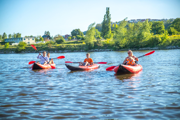 Prague: Vltava River Double Kayak Rental 2hr Double Kayak Rental Prague