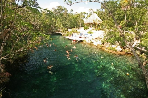 From Cancún: Tulum and Tankah Cenotes Eco-Adventure Tour Private Tour