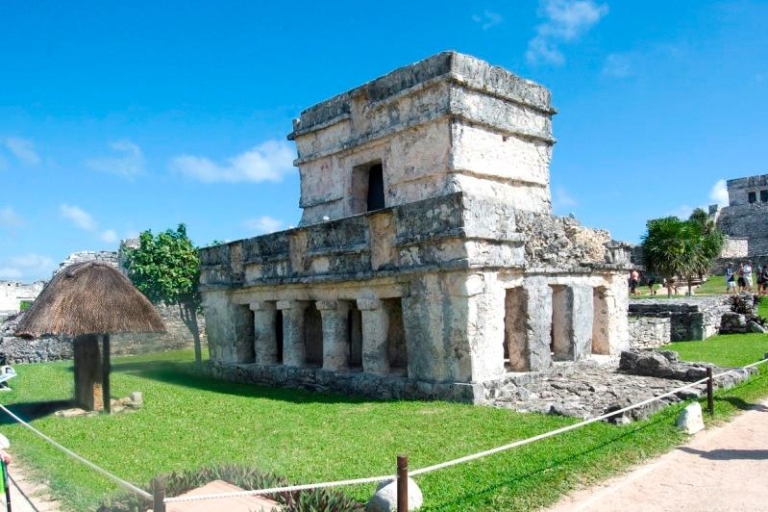 Van Cancún: Tulum en Tankah Cenotes Eco-Adventure TourPrivétour