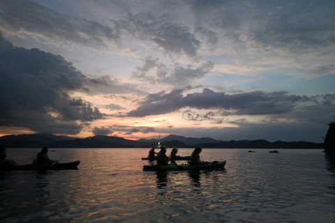 Kajakutflykt med bioluminiscens Costa Rica