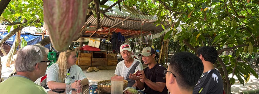 Visite de la plantation et de l'usine de cacao Buon Ma Thuot