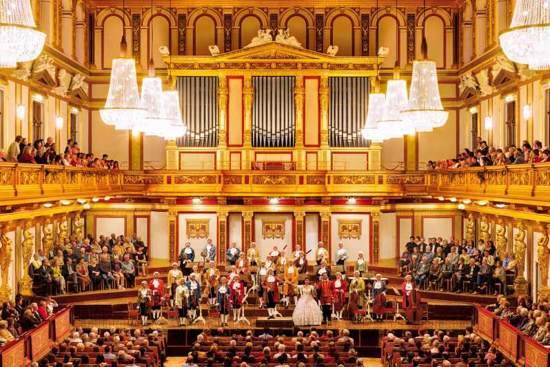 Wenen: Mozartconcert in de Gouden Zaal