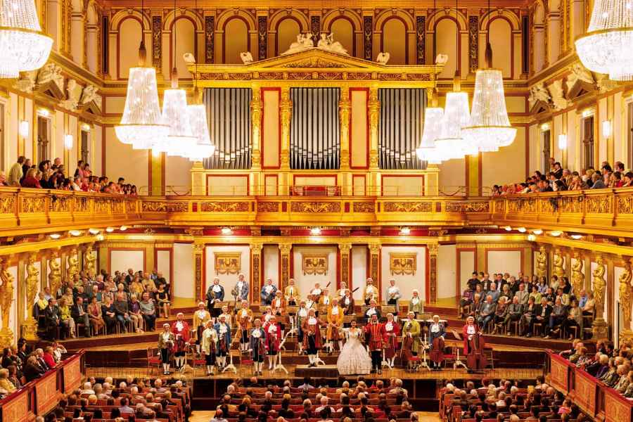 Wien: Mozart-Konzert im Goldenen Saal