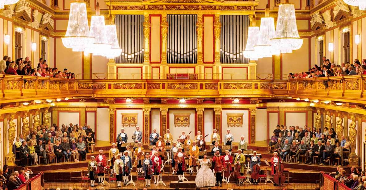 Viena concierto de Mozart en la Goldener Saal