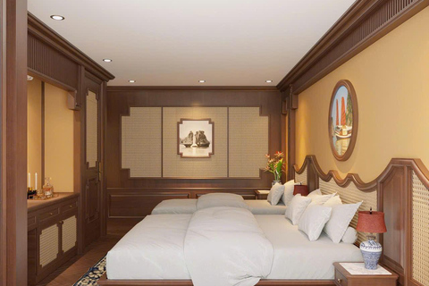 Hanoi: 2-Day Halong & Bai Tu Long Bay 5-Star Cruise, Balcony Halong: 2-Day Halong& Bai Tu Long 5-Star Cruise with balcony