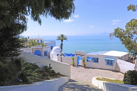 From Hammamet : Sidi Bou Said – The Blue & White Village