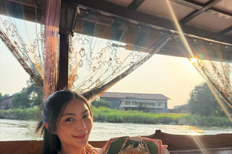 Bangkok: Ayutthaya Afternoon Tour with SunsetBoat Ride Ayutthaya Afternoon Tour with SunsetBoat Ride(Join Trip)